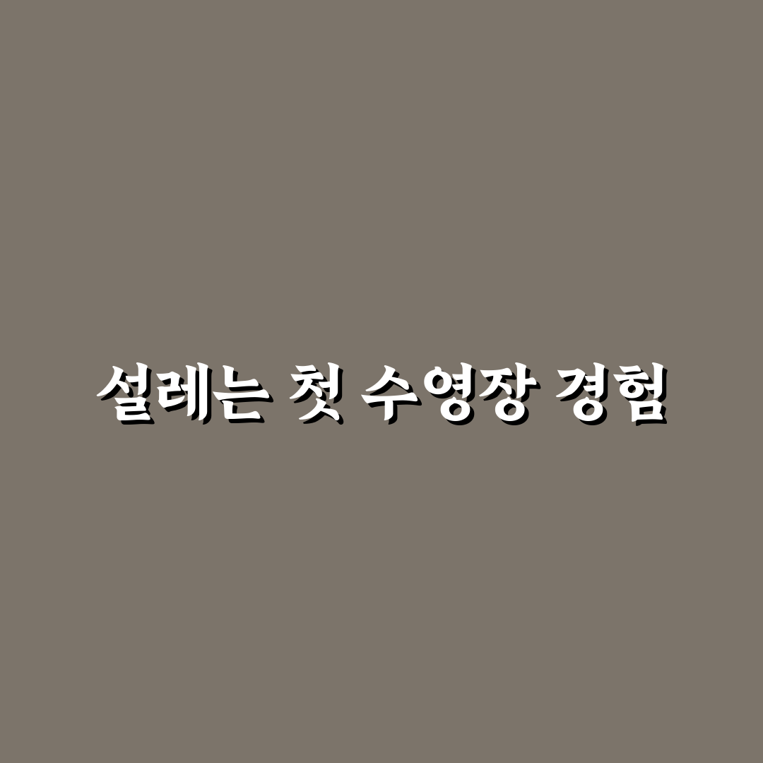 수영장 이용 시간과 브레이크타임 놓치지 않는 법 솔직후기