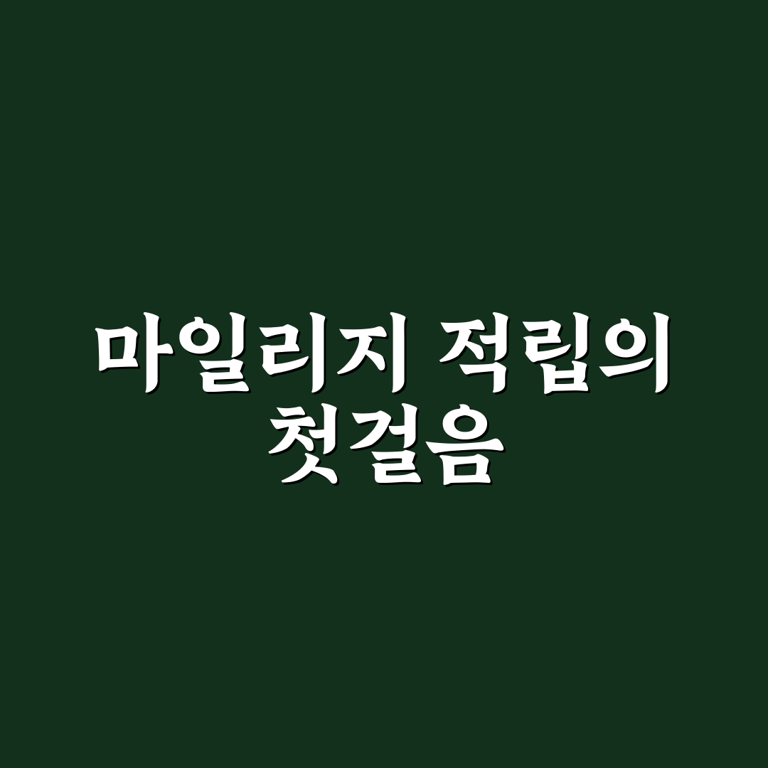 신용카드 마일리지 적립으로 항공권 비용 줄이는 방법 직접 써본 후기