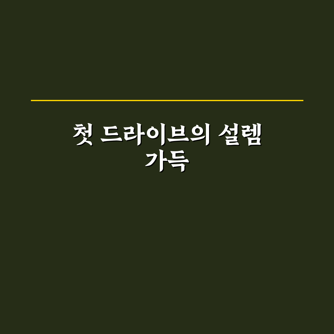 드라이브 코스 중 주차비와 입장료 부담 적은 곳 추천 솔직후기