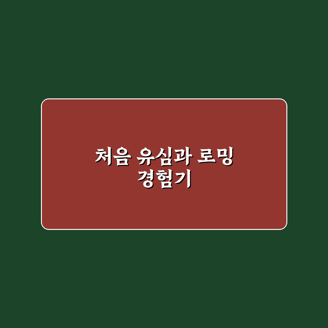 유심과 로밍 비용 비교로 더 저렴한 선택 찾는 쉬운 방법 사용후기