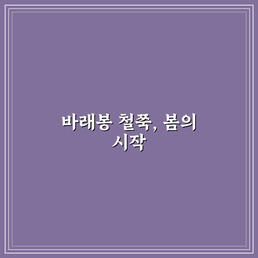 바래봉 철쭉 개화시기와 관람 팁 알려드려요