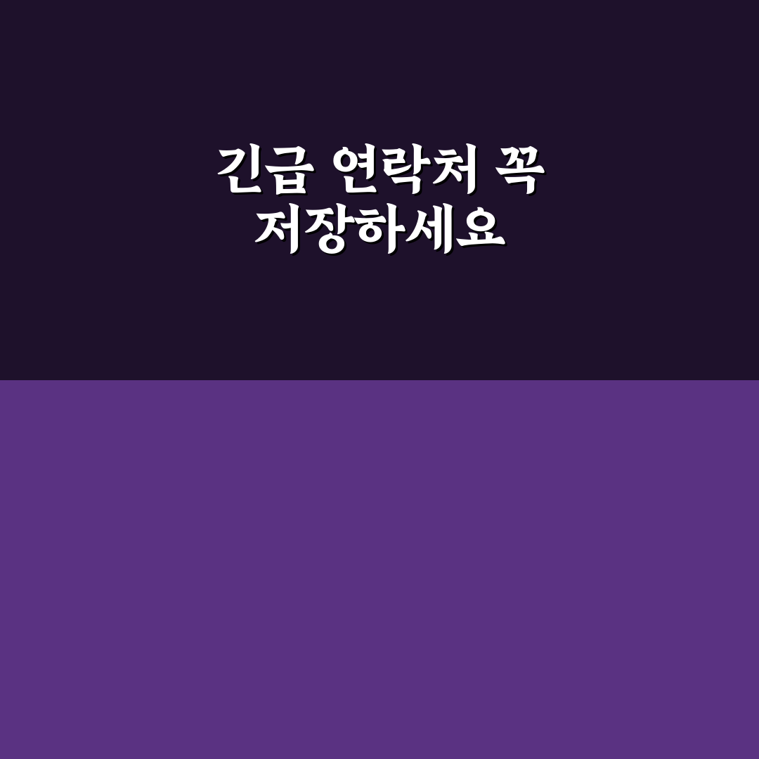 여행지 긴급 연락처 저장해 위급할 때 빠르게 대처하는 법 사용후기