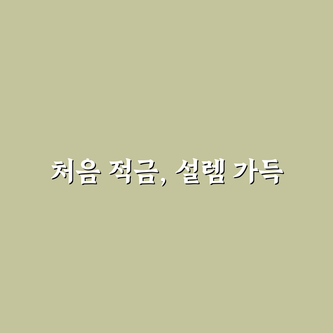 다음 여행 예산 모으기 위한 적금 통장 운영 아이디어 직접 써본 후기