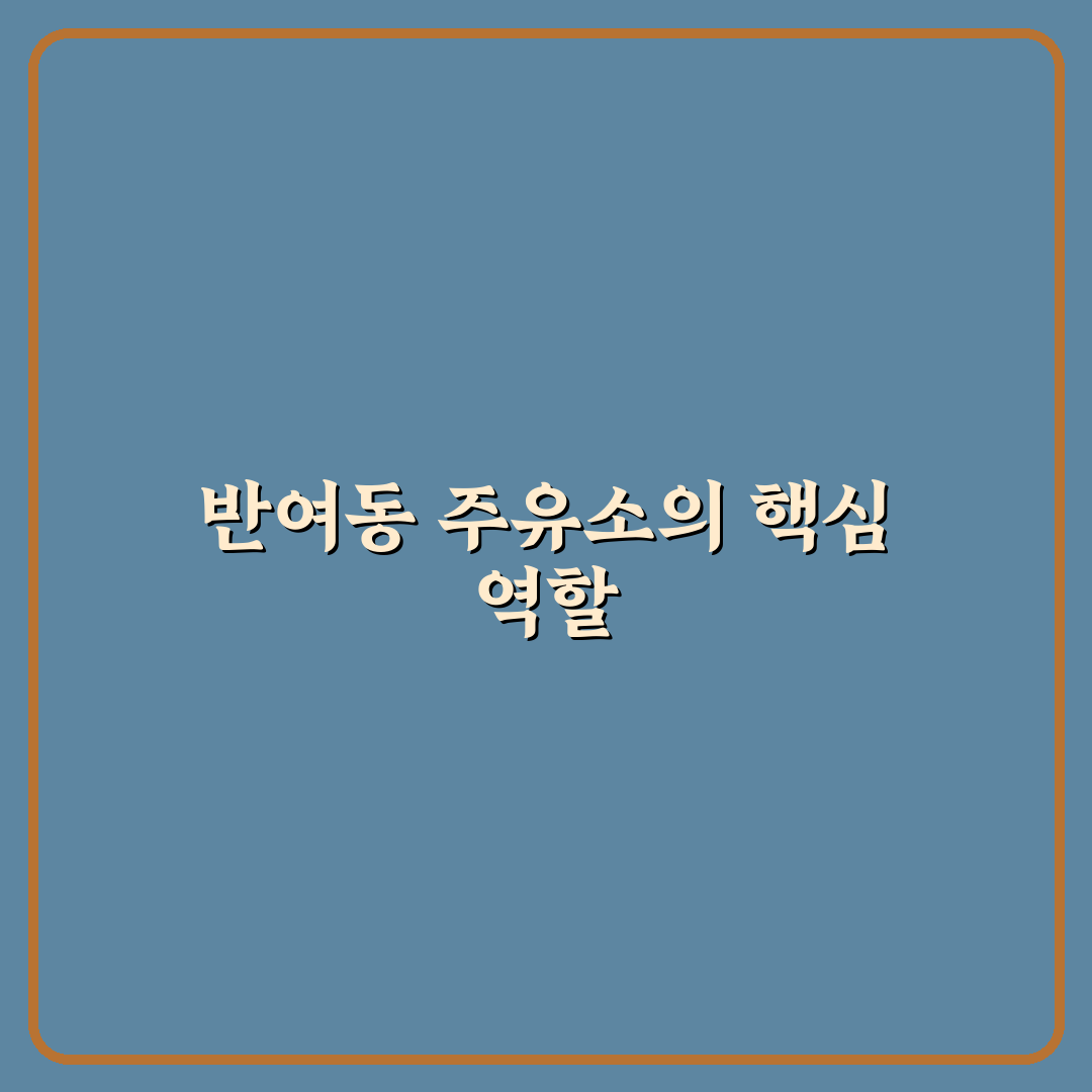 반여동 주유소 이용 꿀팁과 편리한 선택 방법 안내