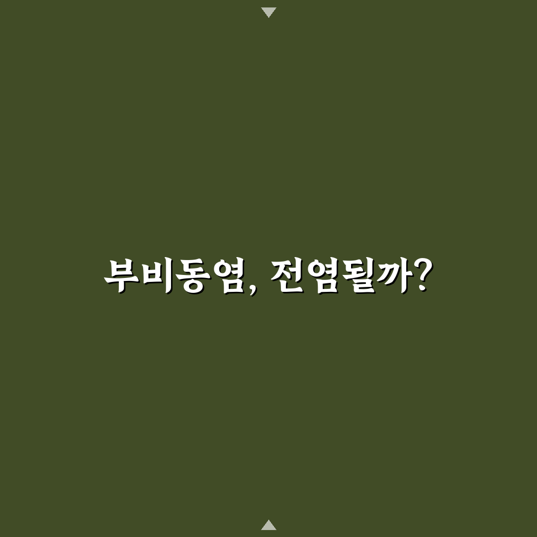 부비동염 전염 직접 알아보니 의외로 궁금한 점들