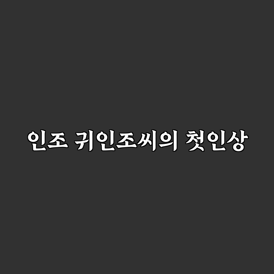 인조 귀인조씨 사용 후기, 직접 써보니 느낀 점