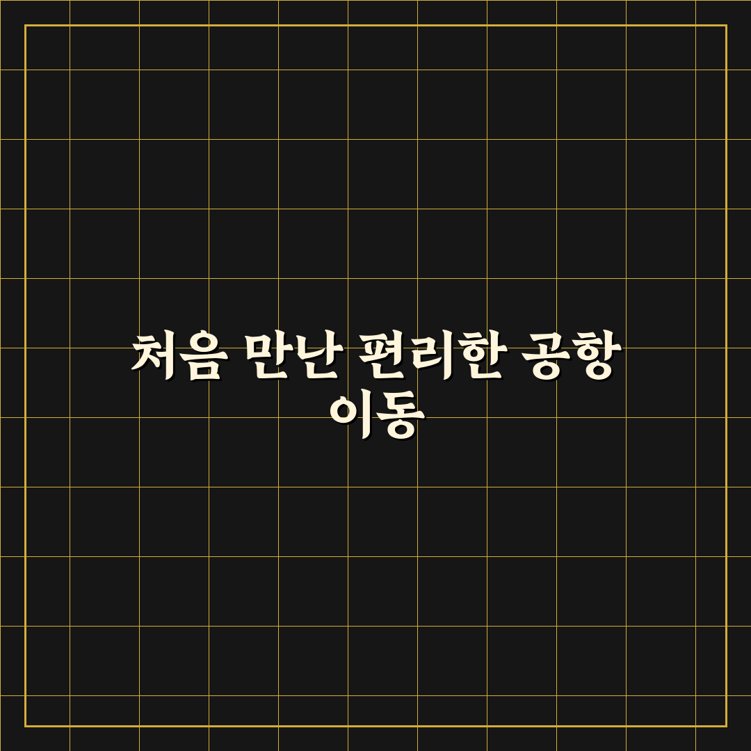 행신동 공항버스 이용해보니 편리한 점과 아쉬운 점